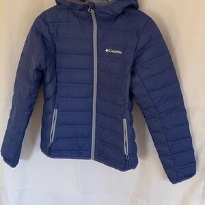 Columbia Blue Puffer Jacket